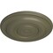 Ekena Millwork Niobe Ceiling Medallion (Fits Canopies up to 8 5/8"), Hand-Painted Spartan Stone, 18"OD x 1 1/2"P CM18NISSF - alternate 3